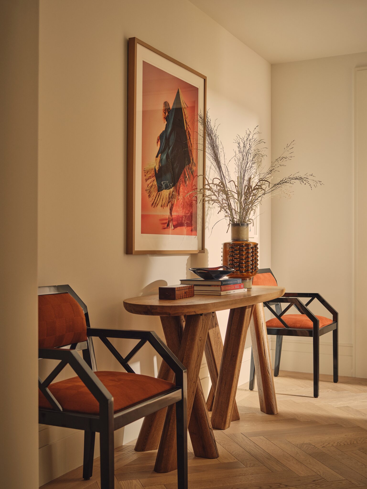 Seating corner at The Whiteley, Queensway